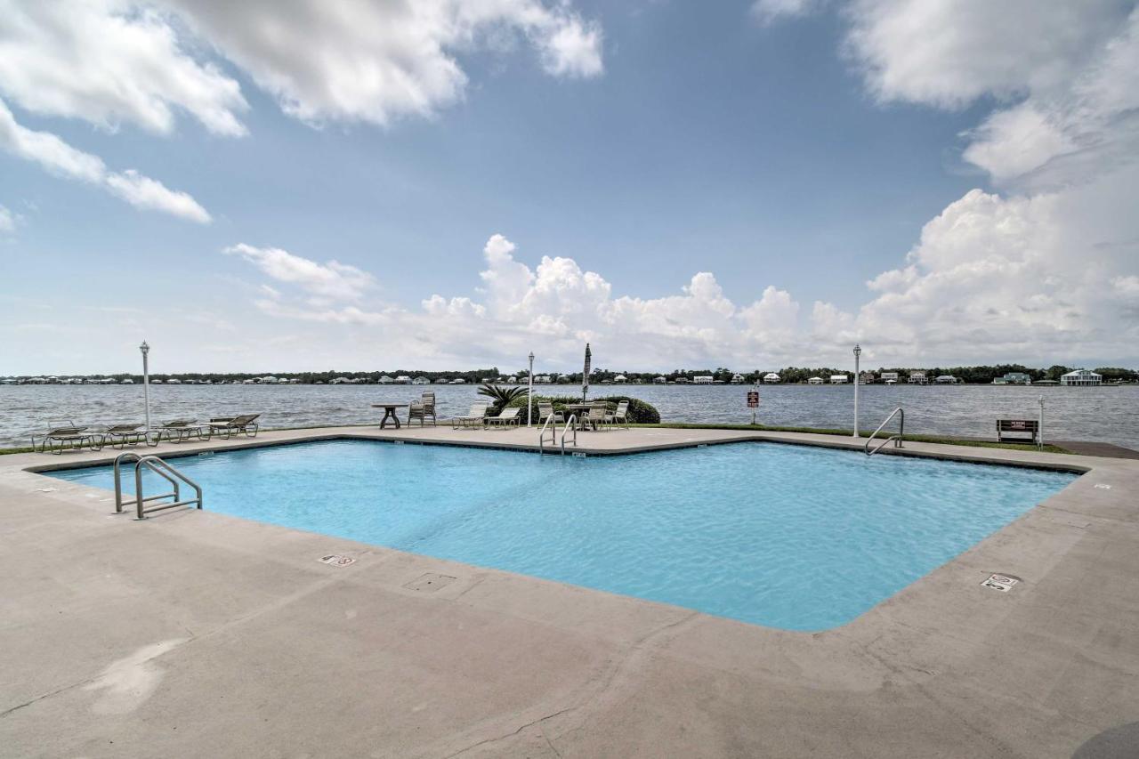 Waterfront Gulf Shores Condo With Patio, Pier And Pool 외부 사진