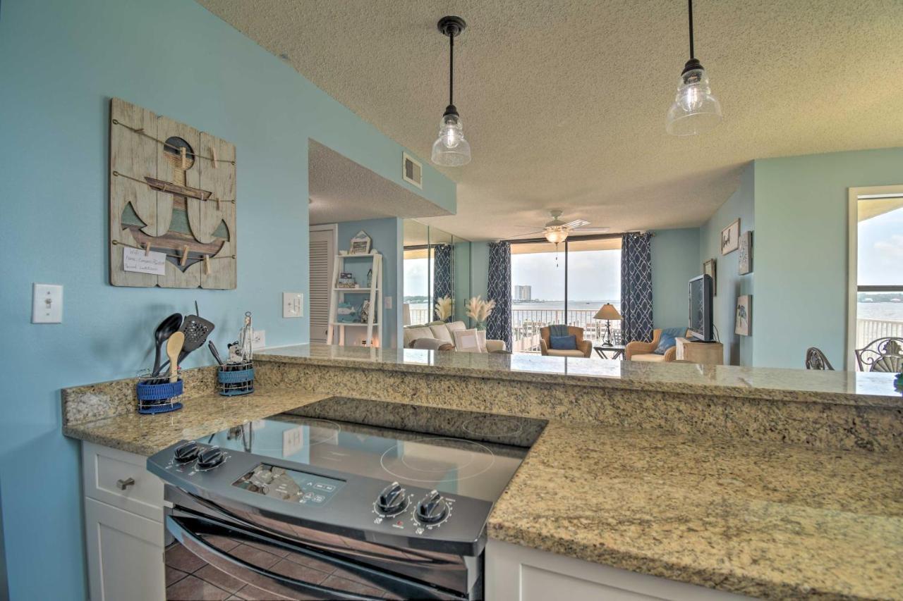Waterfront Gulf Shores Condo With Patio, Pier And Pool 외부 사진