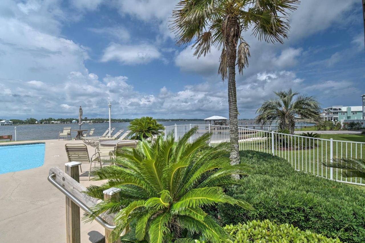 Waterfront Gulf Shores Condo With Patio, Pier And Pool 외부 사진