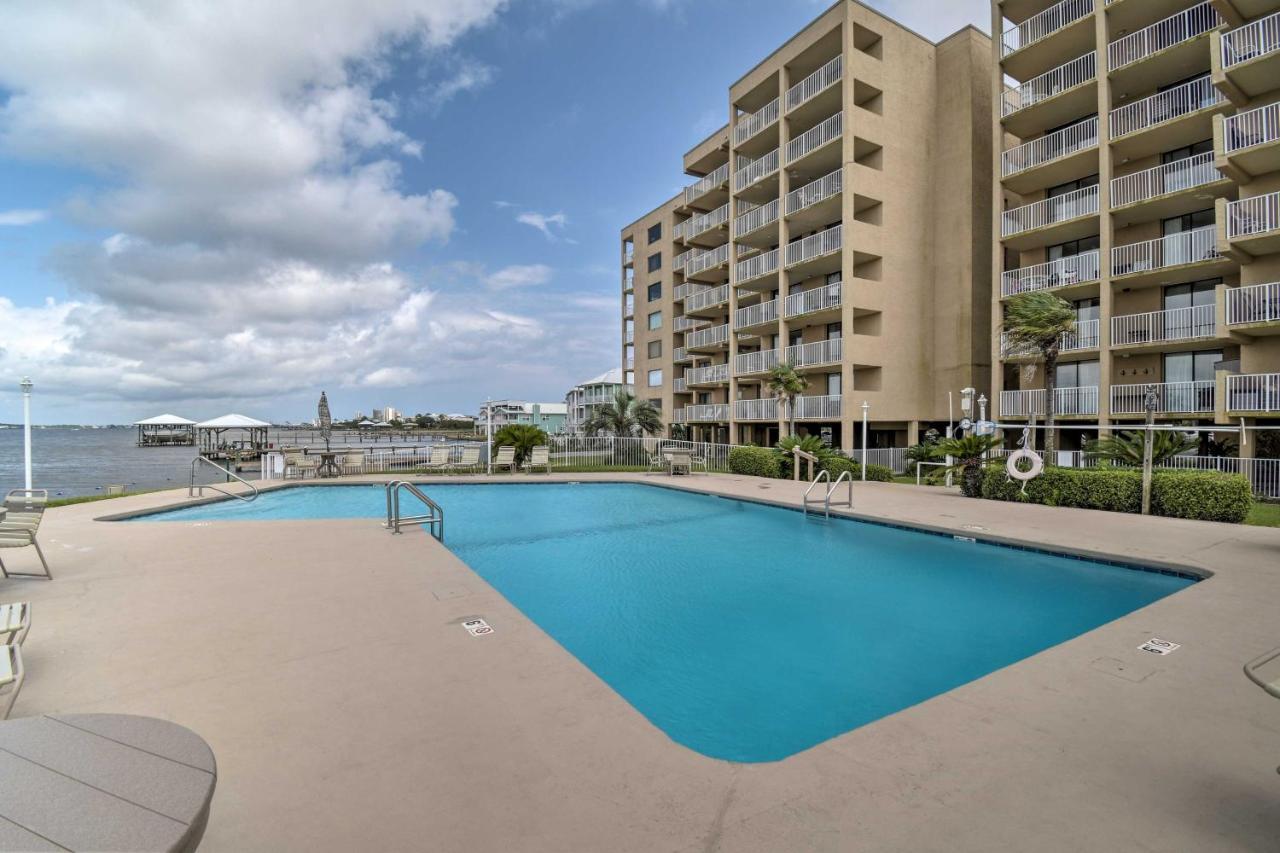 Waterfront Gulf Shores Condo With Patio, Pier And Pool 외부 사진