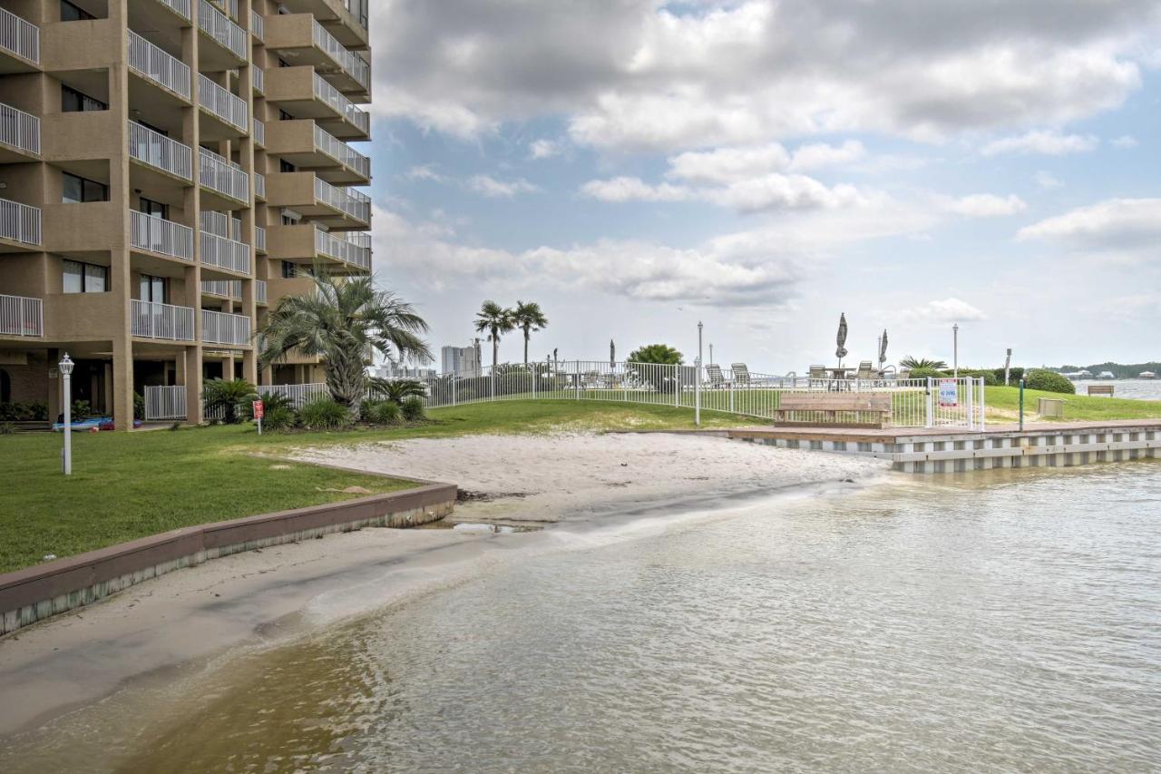 Waterfront Gulf Shores Condo With Patio, Pier And Pool 외부 사진